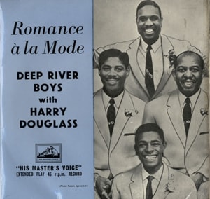 The Deep River Boys Romance À La Mode EP 1958 UK 7 vinyl 7EG8321