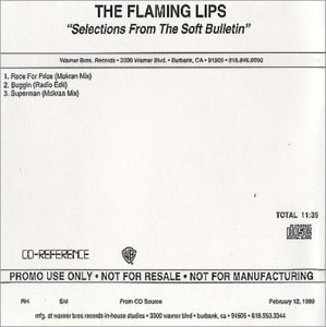 The Flaming Lips Selections From The Soft Bulletin 1999 USA CD-R acetate CDR ACETATE