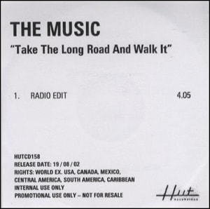 The Music Take The Long Road And Walk It 2002 UK CD-R acetate CD-R ACETATE