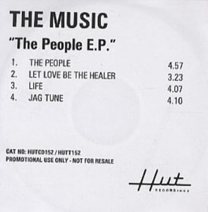 The Music The People EP 2002 UK CD-R acetate CD-R ACETATE