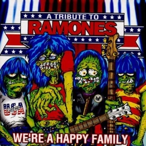The Ramones We're A Happy Family - A Tribute To The Ramones 2003 Japanese 2-CD album set SDCI-80097-8