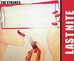 The Strokes Last Nite 2001 European CD single 74321892422