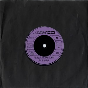 The Stylistics Na-Na Is The Saddest Word 1975 German 7 vinyl 6105041