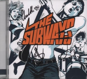 The Subways The Subways - Autographed 2015 UK CD album YFECD001