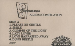 The Supernaturals Album Compilation UK cassette album PROMO CASSETTE