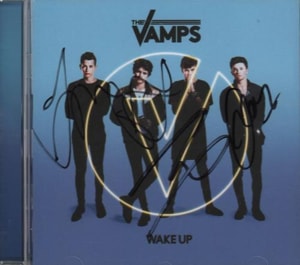 The Vamps Wake Up - Autographed 2015 UK CD album 4761113
