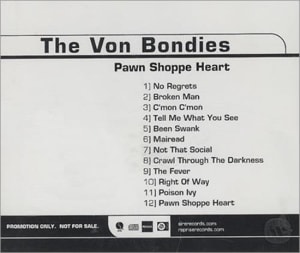 The Von Bondies Pawn Shoppe Heart 2003 USA CD album 2A-48549-M