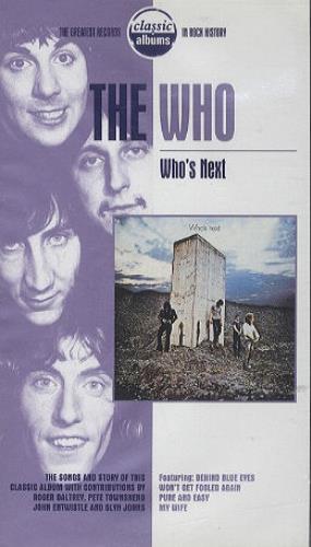 The Who Who's Next UK video ILC0181
