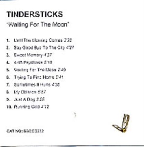 Tindersticks Waiting For The Moon 2003 UK CD-R acetate CDR ACETATE