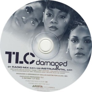 TLC Damaged 2003 USA CD single 51052-2