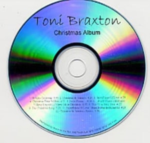 Toni Braxton Christmas Album 2001 USA CD-R acetate CD-R ACETATE