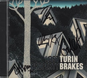 Turin Brakes Lost Property - Autographed 2016 UK CD album COOKCD638