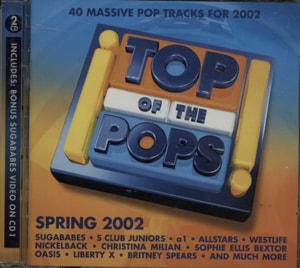 Various Artists Top Of The Pops Spring 2002 2002 UK 2-CD album set 5832322