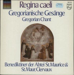 Various-Choral & Gregorian Chanting Regina Caeli: Gregorian Chants 1980 Dutch vinyl LP 6527073