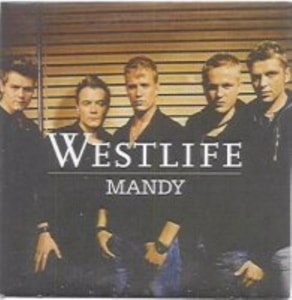 Westlife Mandy 2003 Mexican CD single CDX-2690