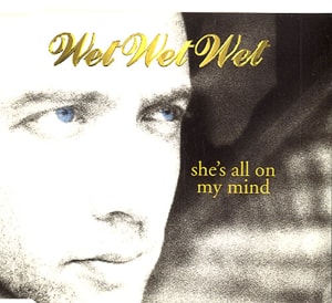 Wet Wet Wet She's All On My Mind 1995 UK CD single JWLCD27