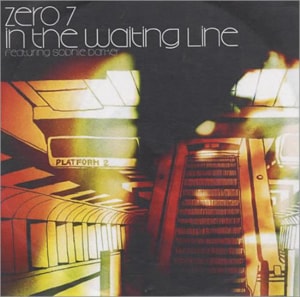 Zero 7 In The Waiting Line - Brown Sleeve 2001 UK CD-R acetate CDR ACETATE