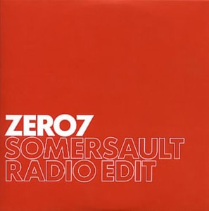 Zero 7 Somersault 2004 UK CD single SAM00914