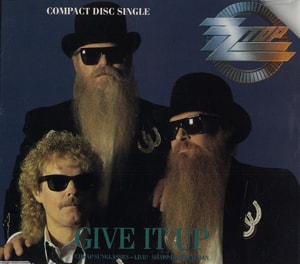 ZZ Top Give It Up 1990 UK CD single W9509CD