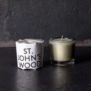 Curious Egg 'st john's wood' candle by tatine