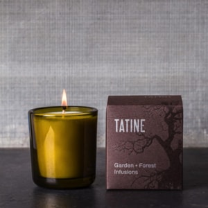 Curious Egg Tabac candle by tatine