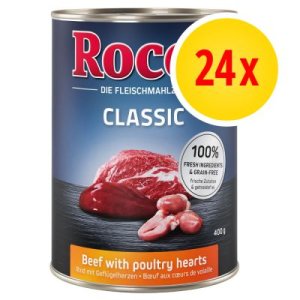 Rocco Classic pack ahorro 24 x 400 g - Vacuno con pollo