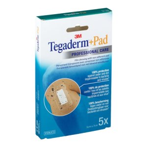 3M Tegaderm + Pad Transparente Sterile 5 x 7Cm