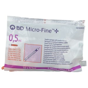 BD Micro-Fine™ Siringhe 30G 0,30 mm x 8 mm 