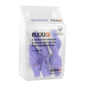 Flexi Interdentale Borstel Purple Extra Fine Conisch