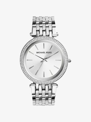 Michael Kors Darci silver-tone watch