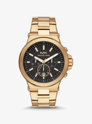 Michael Kors Oversized dylan gold-tone watch