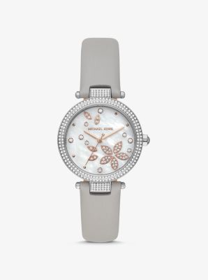 Parker Pave Two-Tone Watch