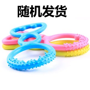 Shein 1pc random bite-resistant ring dog toy