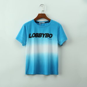 Boys Letter Graphic Ombre Tee