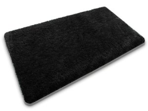Floor Mats Uk Sky bath mat - deep black - 6 sizes available