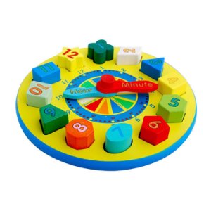 1Set Houten Tijd Klok Nummer Onderwijs Sorteren Speelgoed Bouwstenen Puzzel Gereedschap Kit Voor Kids Kinderen Educatief Speelgoed Meubi