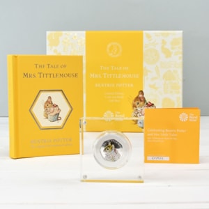 Limited Edition Mrs Tittlemouse Royal Mint Gift Box
