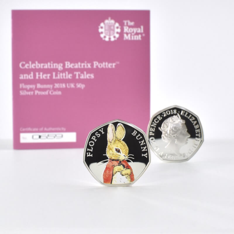 Limited Edition The Flopsy Bunnies Royal Mint Gift Box