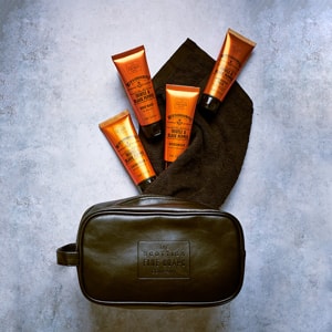Men's Grooming Collection with Wash Bag