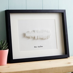 Personalised 3D Sound Wave Print