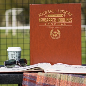 Personalised Arsenal Football Team History Book