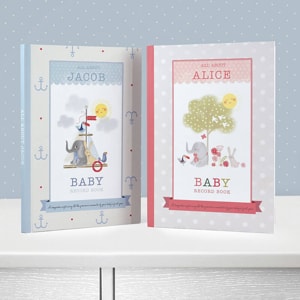 Personalised Baby Record Book