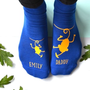 Personalised Cheeky Monkey Socks