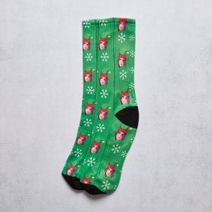 Personalised Elf Me Socks