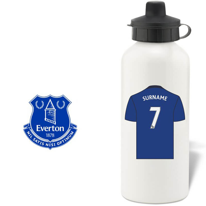 Personalised Everton FC Water Bottle