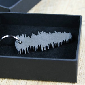 Personalised Favourite Song Keyring