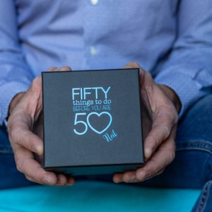 Personalised Fifty Things To Do Before 50