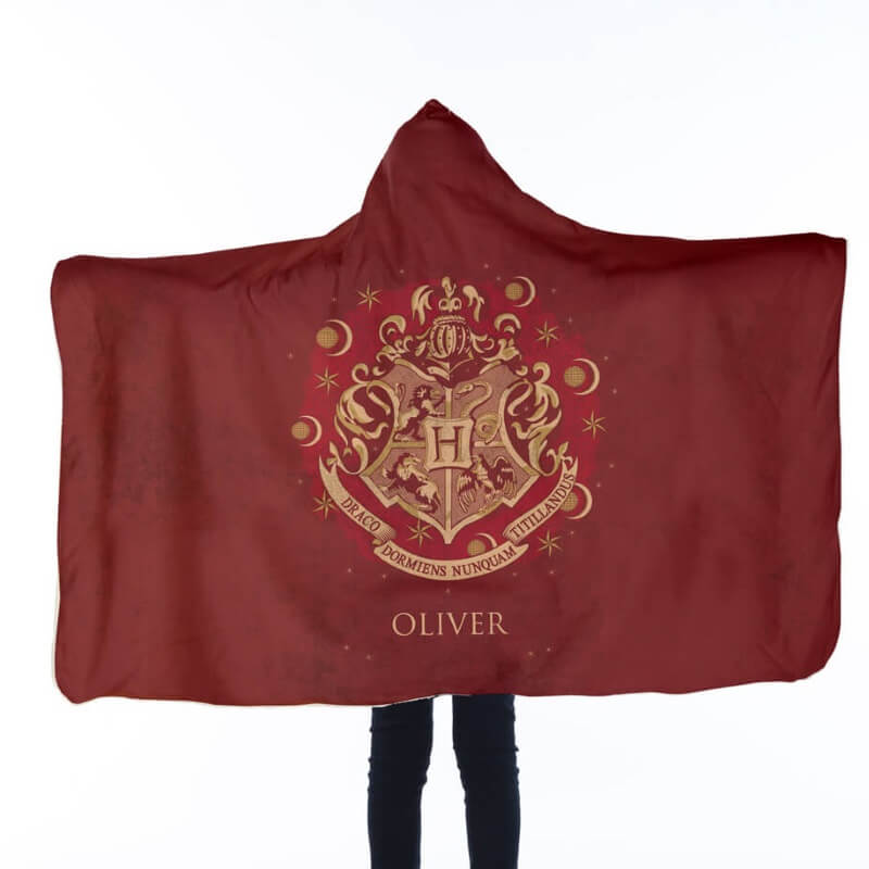 Personalised Harry Potter Kids Hooded Blanket