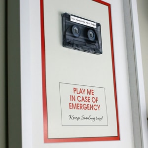 Personalised In Case Of Emergency Mix Tape