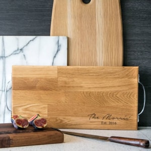 Personalised Large Wooden Serving Board